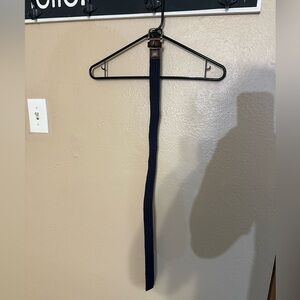 Boys Navy Woven Belt